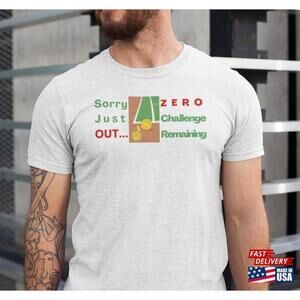 Funny Tennis T Shirt Just Out Tee